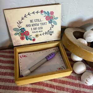 Natural life prayer box